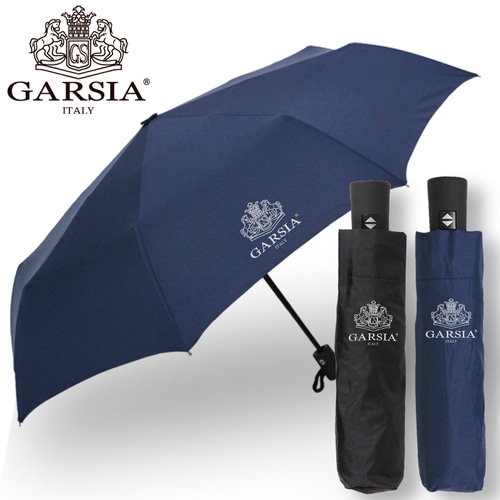 가르시아 3단 무지 완전자동 우산