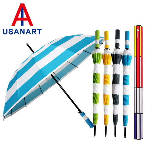 우산아트 60 화이트스트라이프 우산